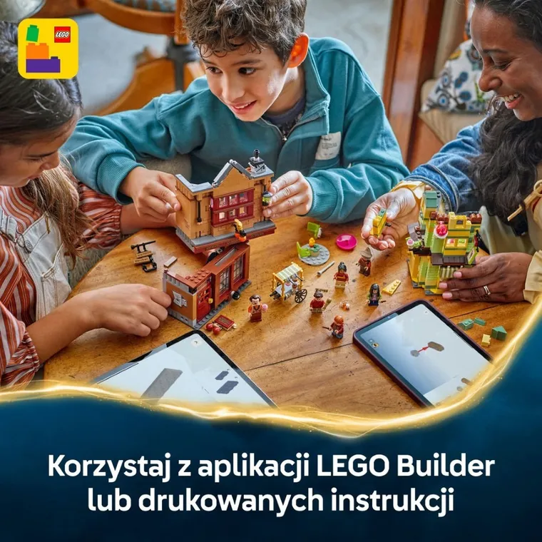 LEGO Harry Potter, Markowy sprzęt do quidditcha i lodziarnia, 76452