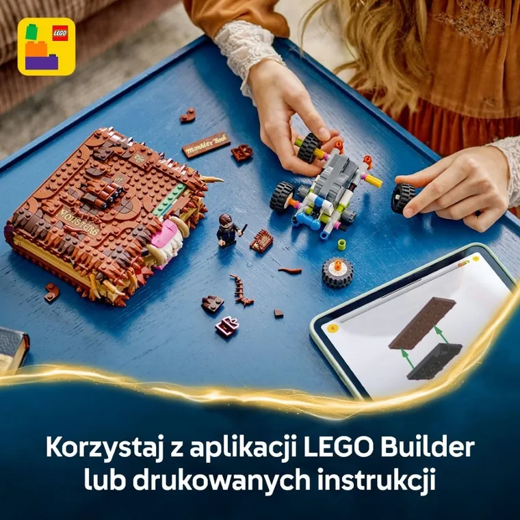 LEGO Harry Potter, Potworna księga potworów z zębami, 76449