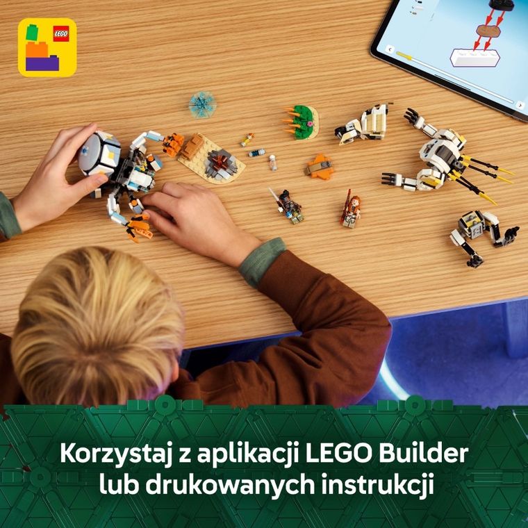 LEGO Horizon Adventures, Aloy i Varl kontra krabołaz i piłoząb, 77037