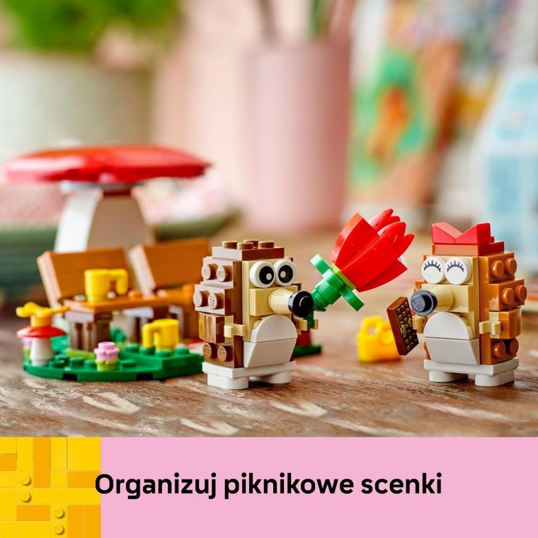 LEGO Iconic, Piknik pary jeżyków, 40711