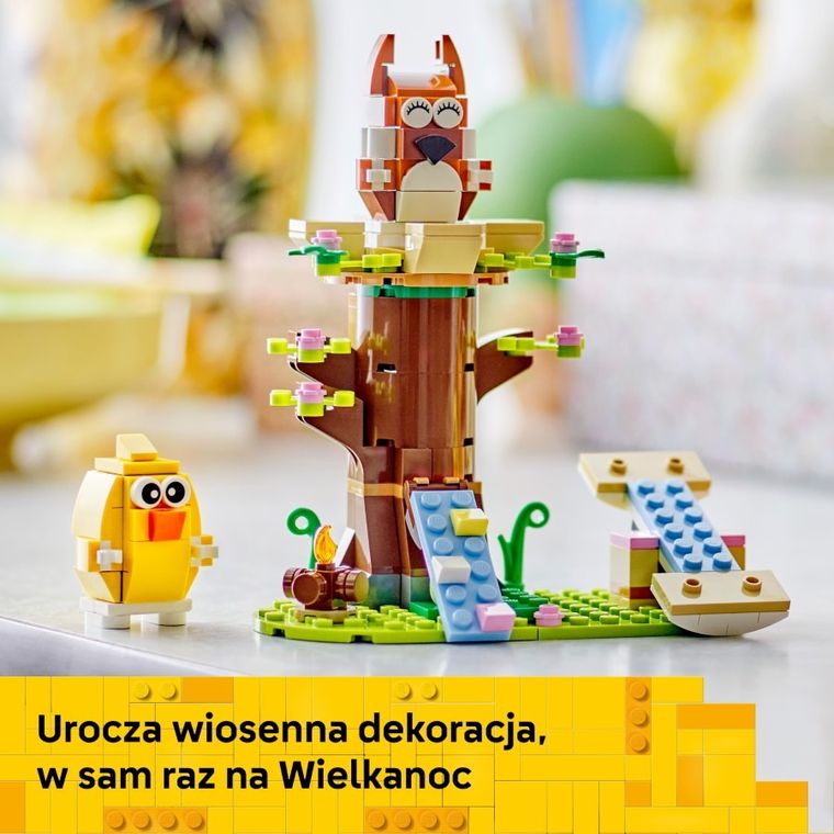 LEGO Iconic, Wiosenny plac zabaw dla zwierzątek, 40709