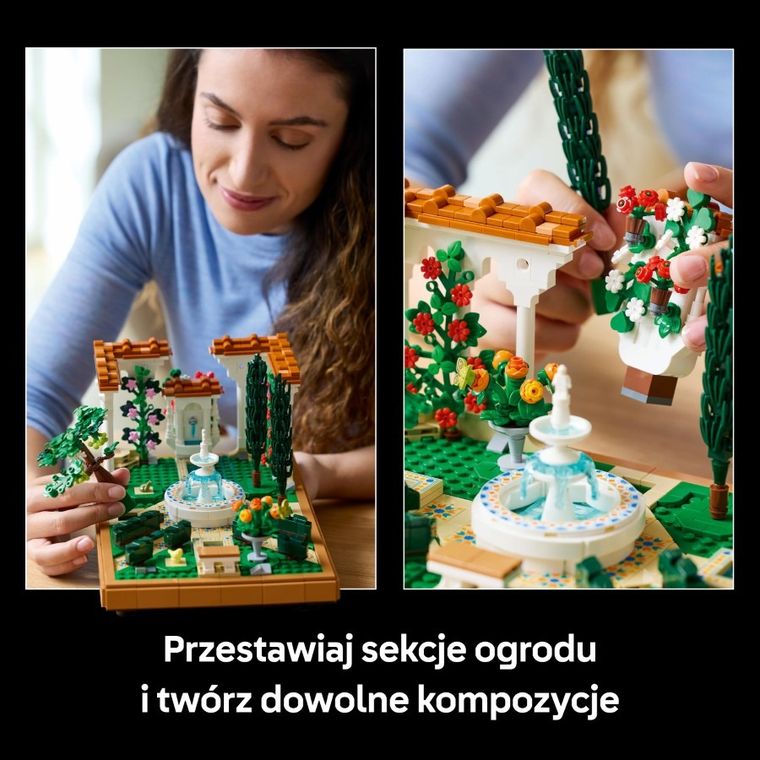 LEGO Icons, Fontanna w ogrodzie, 10359