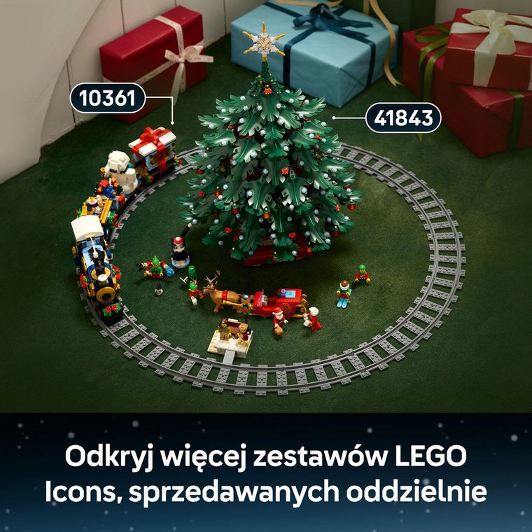 LEGO Icons, Świąteczny ekspres, 10361