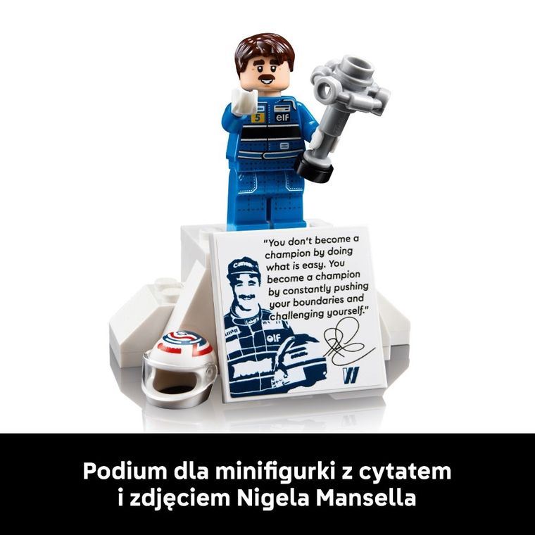LEGO Icons, Williams Racing FW14B i Nigel Mansell, 10353