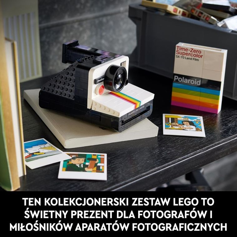 LEGO Ideas, Aparat Polaroid OneStep SX-70, 21345