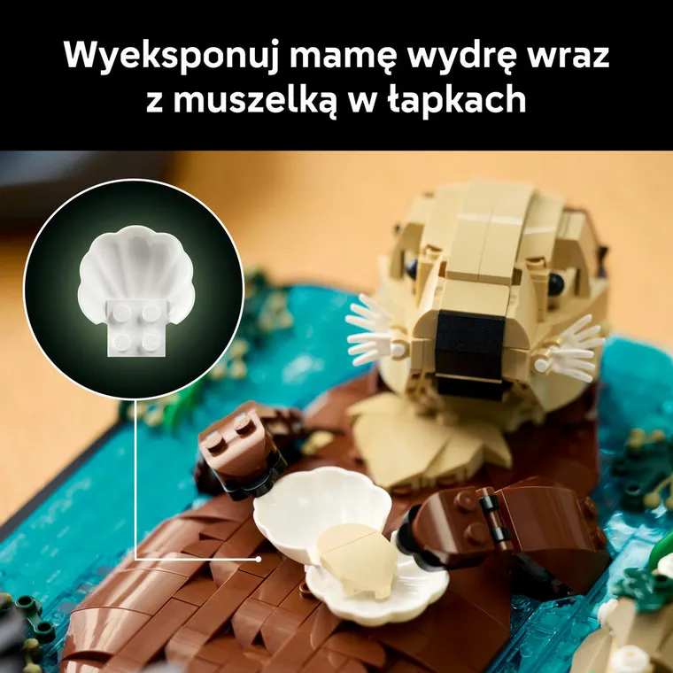 LEGO Ideas, Pływające wydry, 21366