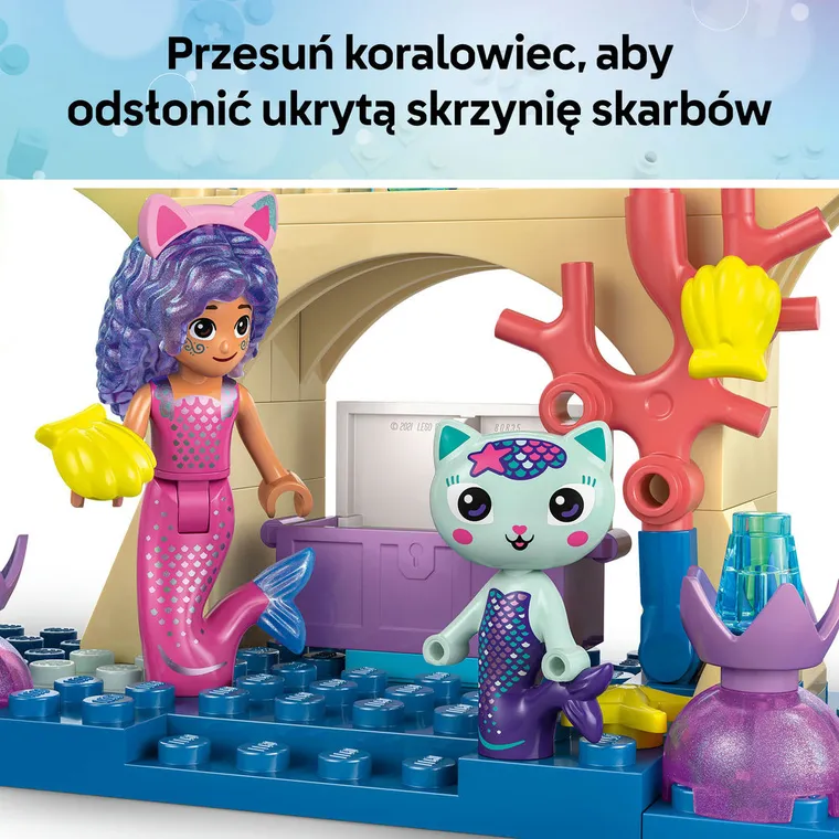 LEGO Koci domek Gabi, Podwodna przygoda syrenki Gabi, 11204