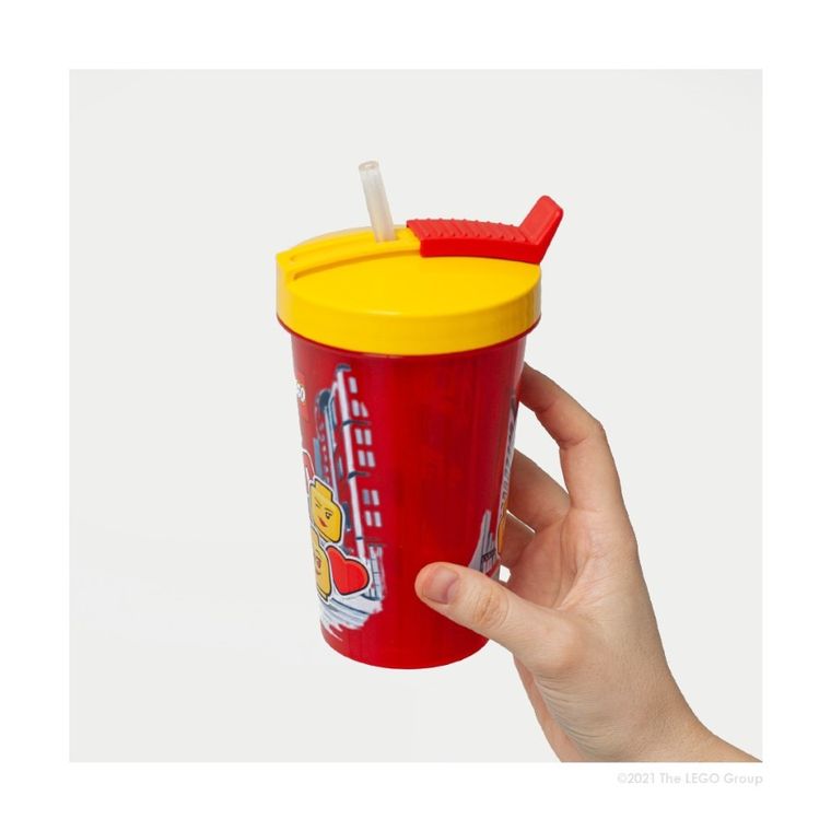 LEGO, Kubek ze słomką - Girl