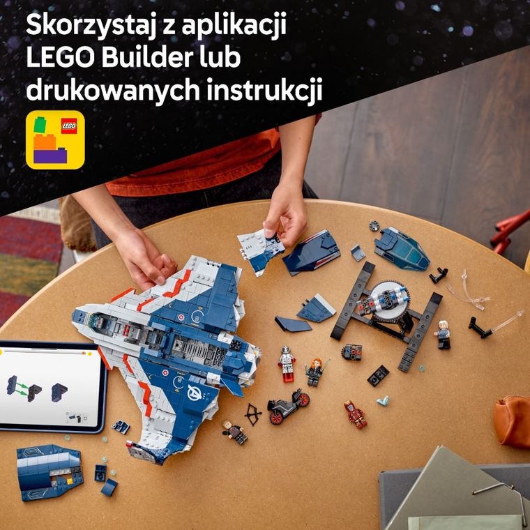 LEGO Marvel, Avengers: Czas Ultrona - Quinjet, 76325