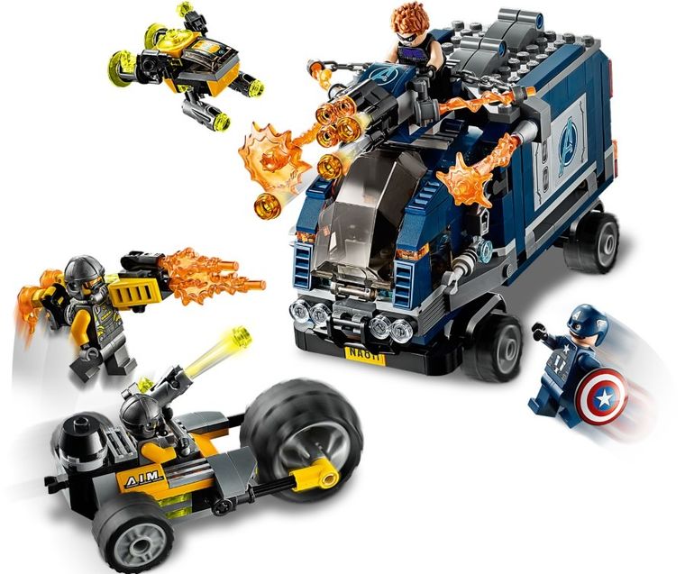 LEGO Marvel, Avengers: Zatrzymanie ciężarówki, 76143