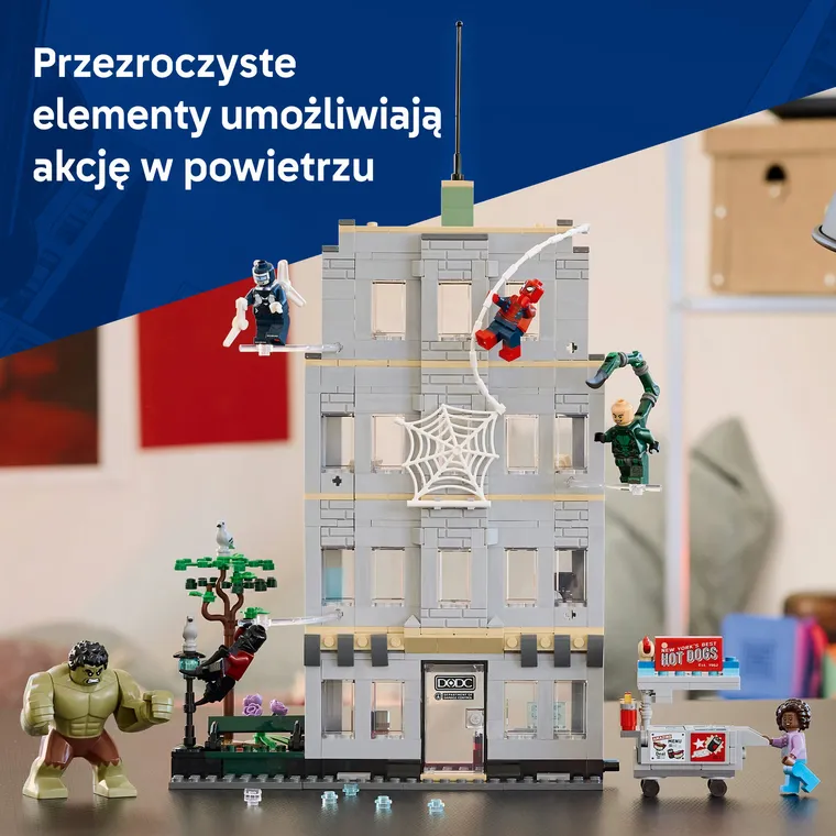LEGO Marvel, Epickie starcie: Spider-Man kontra Hulk, 76350