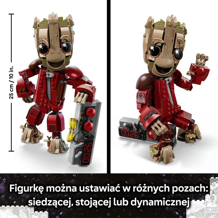 LEGO Marvel, Groot w stroju Ravagera, 76341