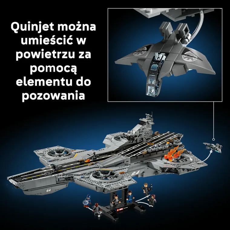 LEGO Marvel, Lotniskowiec T.A.R.C.Z.Y., 76354