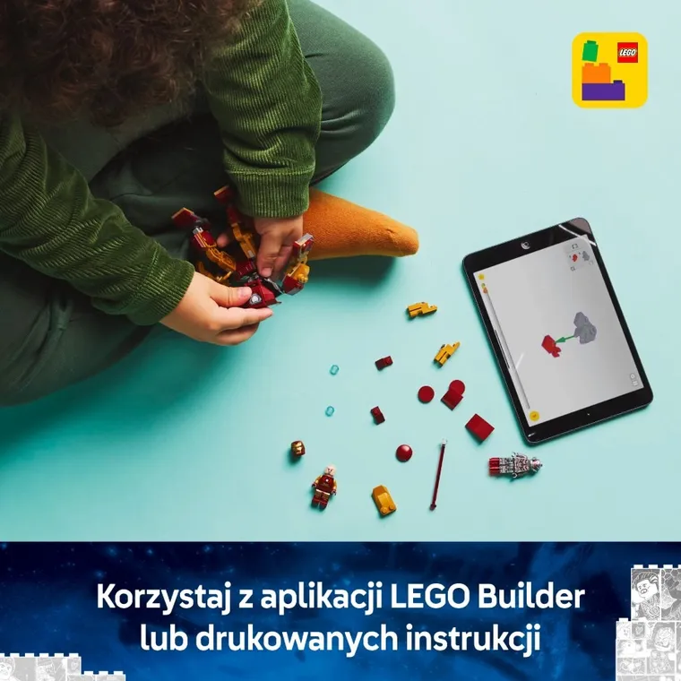 LEGO Marvel, Mech Iron Mana kontra Ultron, 76307