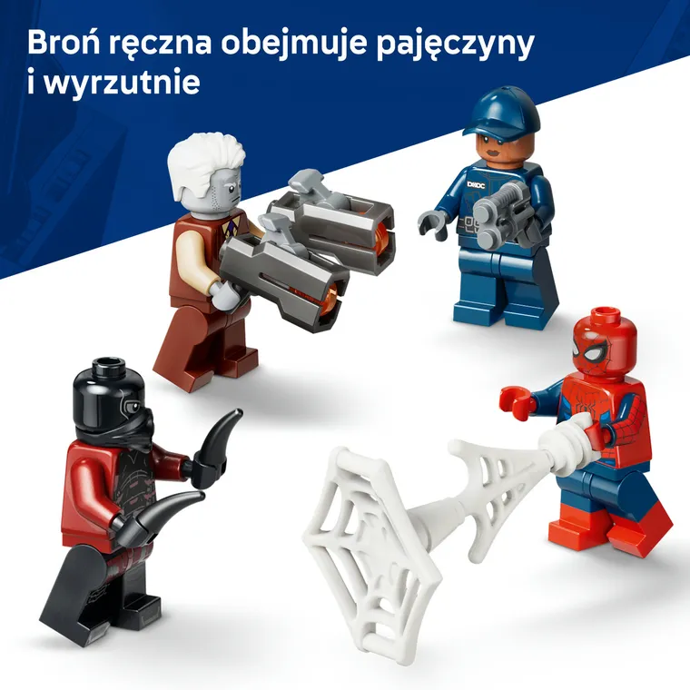 LEGO Marvel, Pościg Spider-Mana za więźniarką, 76349