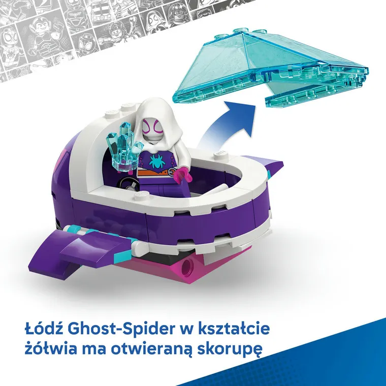 LEGO Marvel, Spidey: podwodne pojazdy, 11207