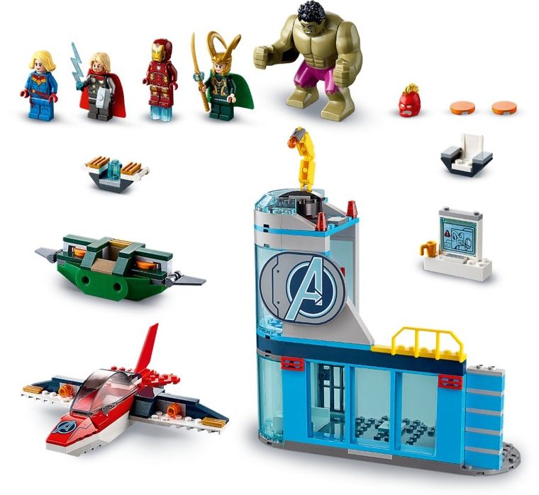 LEGO Marvel Super Heroes, Avengers - Gniew Lokiego, 76152