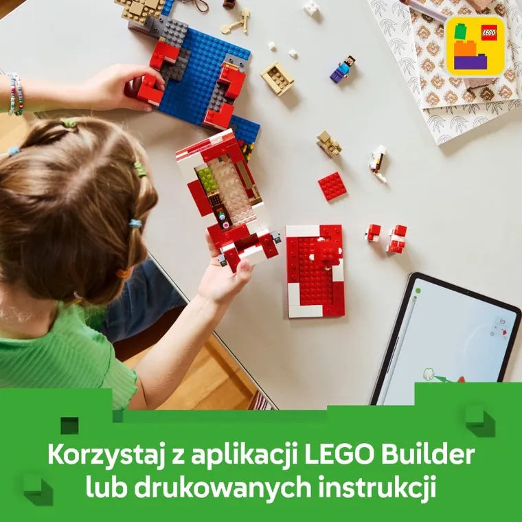 LEGO Minecraft, Dom grzybowej krowy, 21270