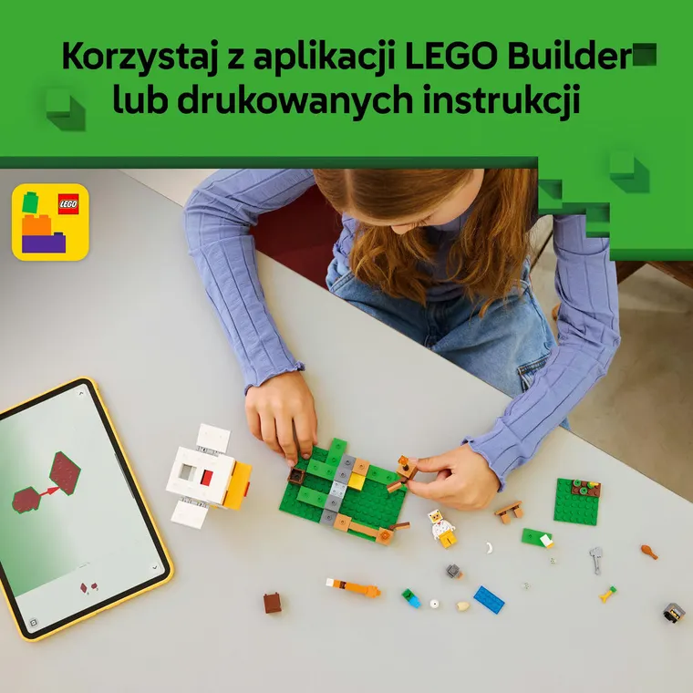 LEGO Minecraft, Farma kurczaków, 21585