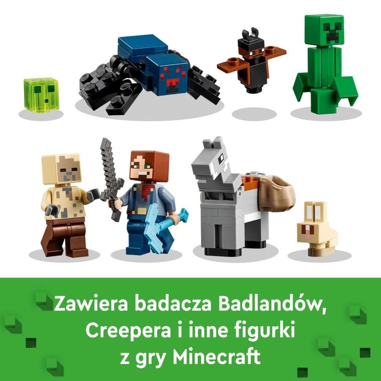 LEGO Minecraft, Kopalnia w Badlandach, 21263