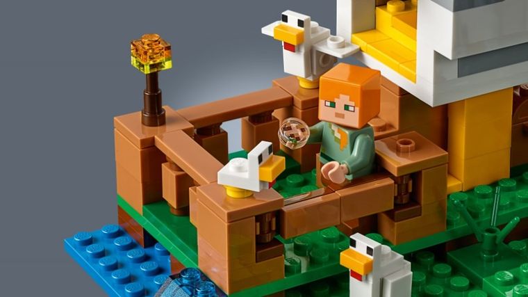 LEGO Minecraft, Kurnik, 21140