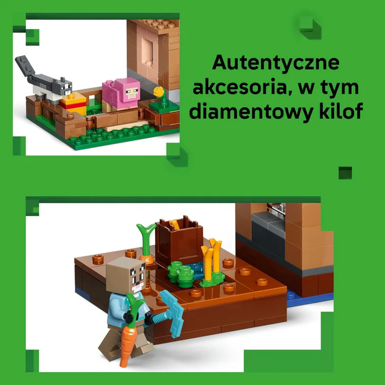 LEGO Minecraft, Najazd przywoływaczy na wioskę, 21596