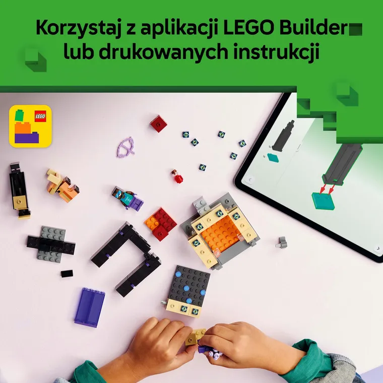 LEGO Minecraft, Podróż przez portal Netheru i Kresu, 21584