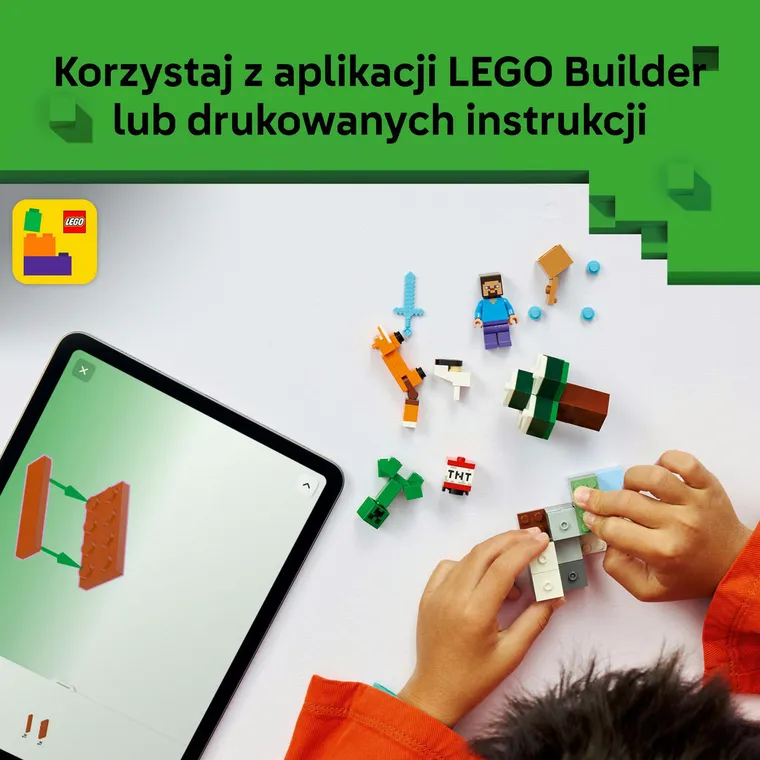 LEGO Minecraft, Przygoda Steve’a w tajdze, 21583