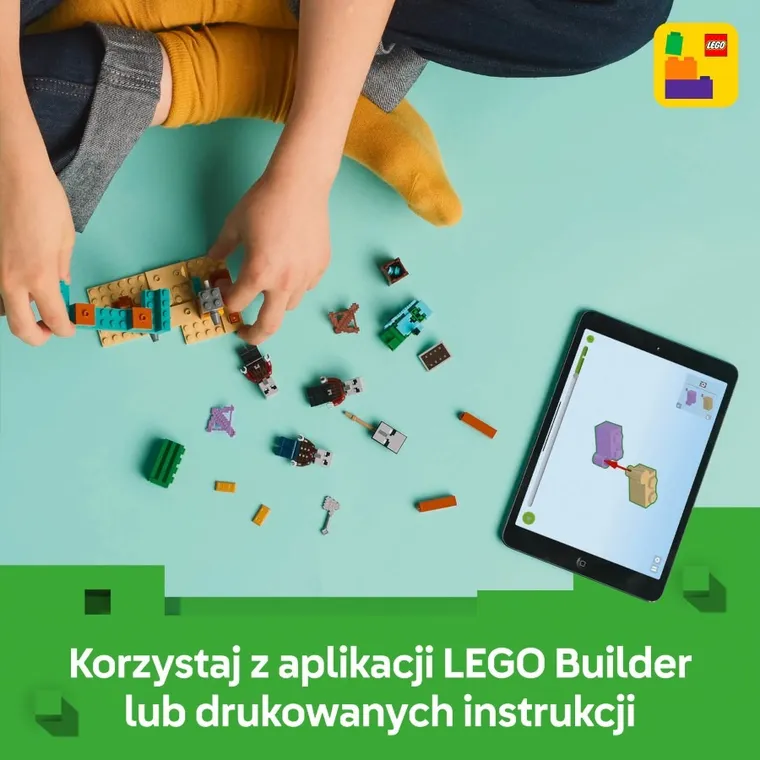 LEGO Minecraft, Pustynny patrol złosadników, 21267