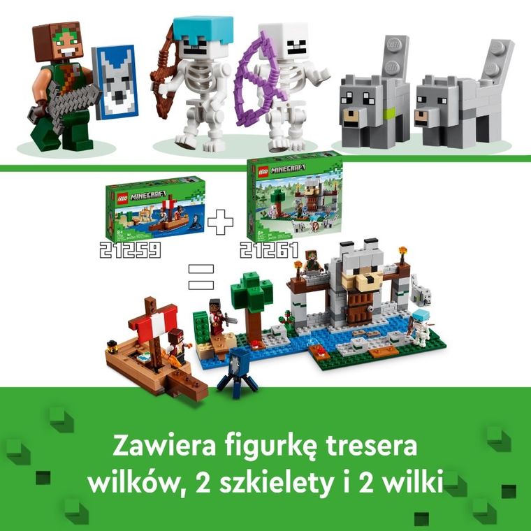 LEGO Minecraft, Wilcza twierdza, 21261