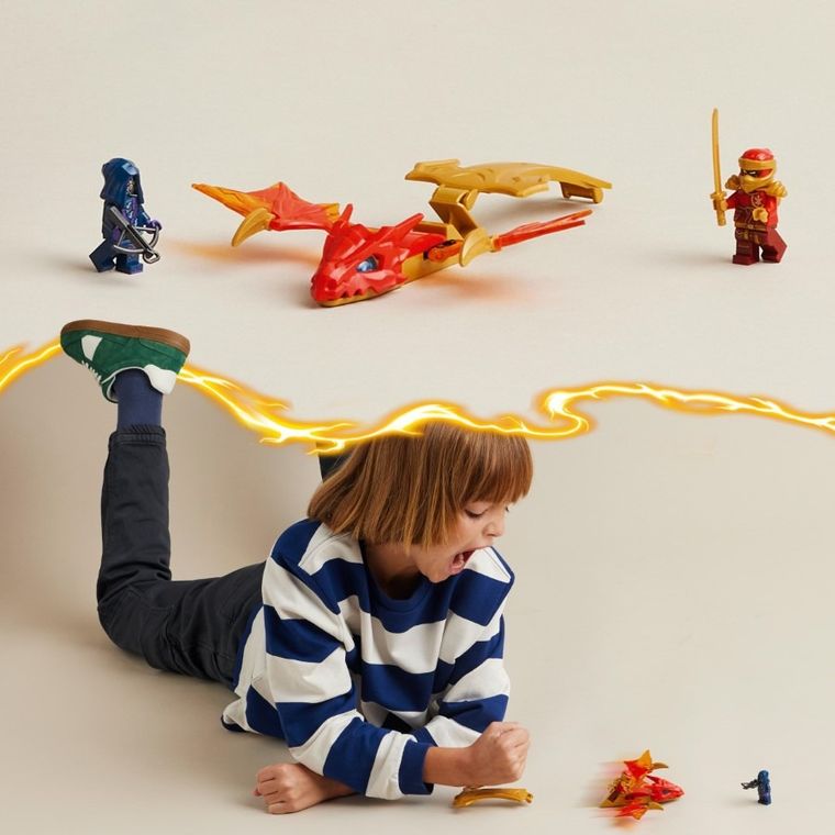 LEGO NINJAGO, Atak powstającego smoka Kaia, 71801