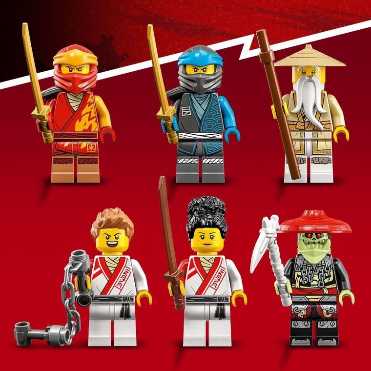 LEGO NINJAGO, Kreatywne pudełko z klockami ninja, 71787
