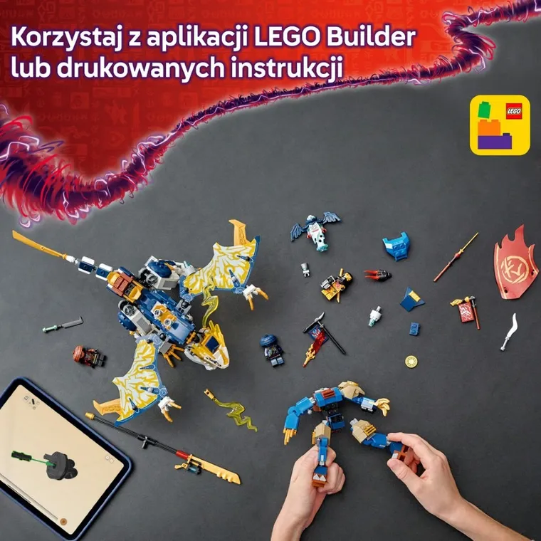 LEGO NINJAGO, Mech smoczego jeźdźca Rogue’a, 71843