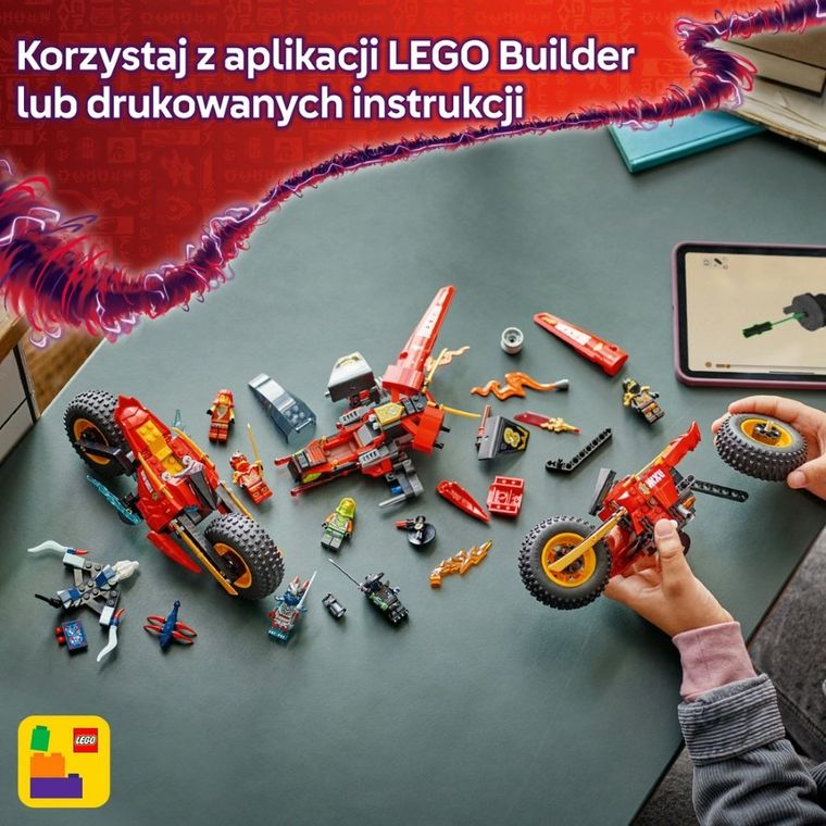 LEGO NINJAGO, Pojazd bojowy ninja, 71844