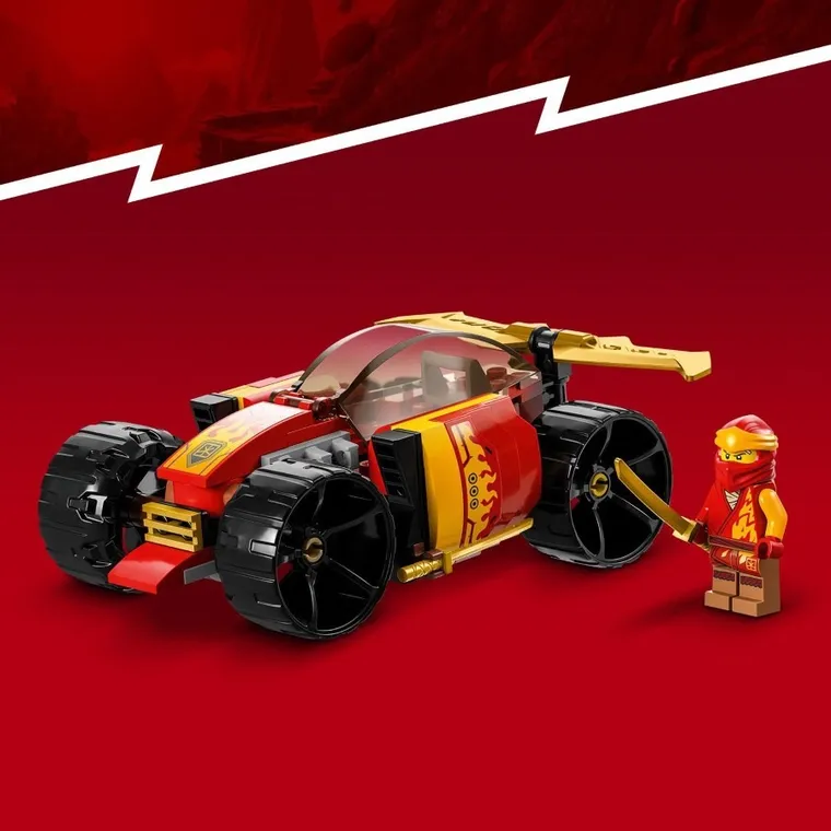 LEGO NINJAGO, Samochód wyścigowy ninja Kaia EVO, 71780