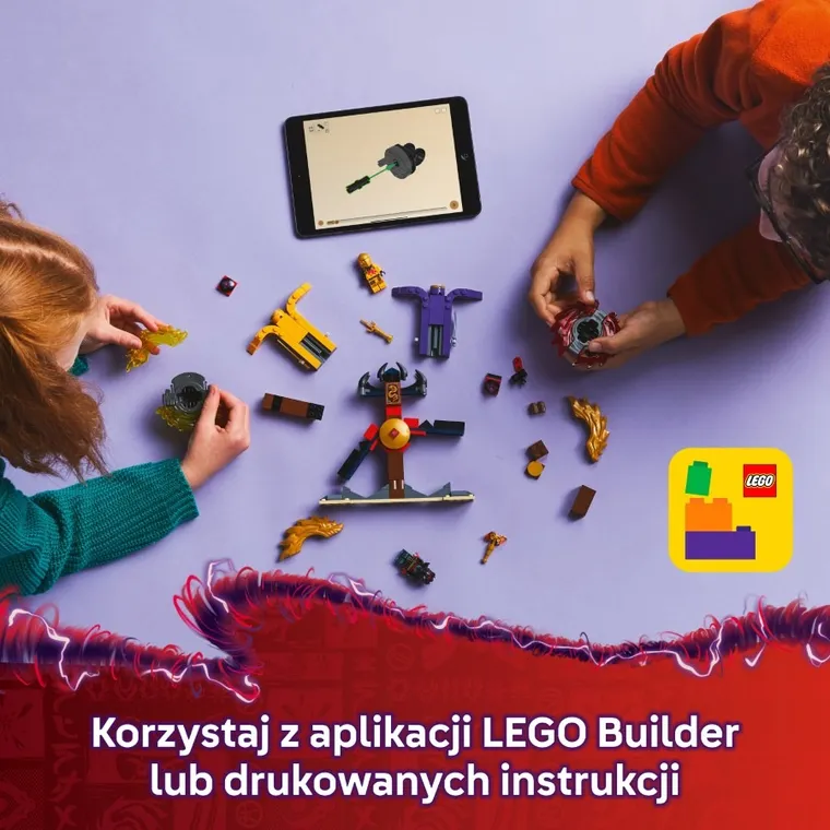 LEGO NINJAGO, Smocze Spinjitzu - zestaw bitewny, 71826