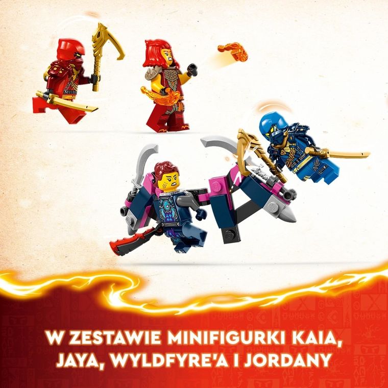 LEGO NINJAGO, Wspinaczkowy mech ninja Kaia, 71812