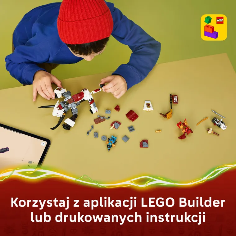 LEGO NINJAGO, Zilvar i smocza bestia Grimtak, 71863