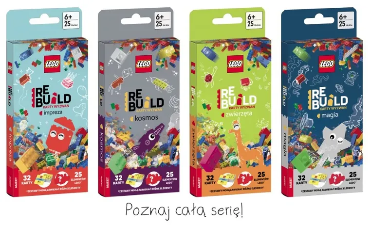LEGO Recreate. Karty Wyzwań. Zwierzęta