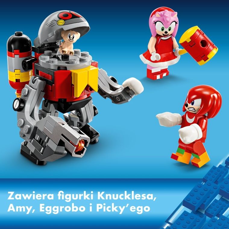 LEGO Sonic The Hedgehog, Knuckles i świątynia Master Emerald, 76998