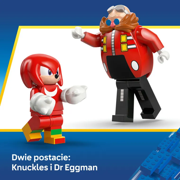 LEGO Sonic the Hedgehog, Knuckles kontra Dr. Eggman w mechu Egg Crusher, 77005