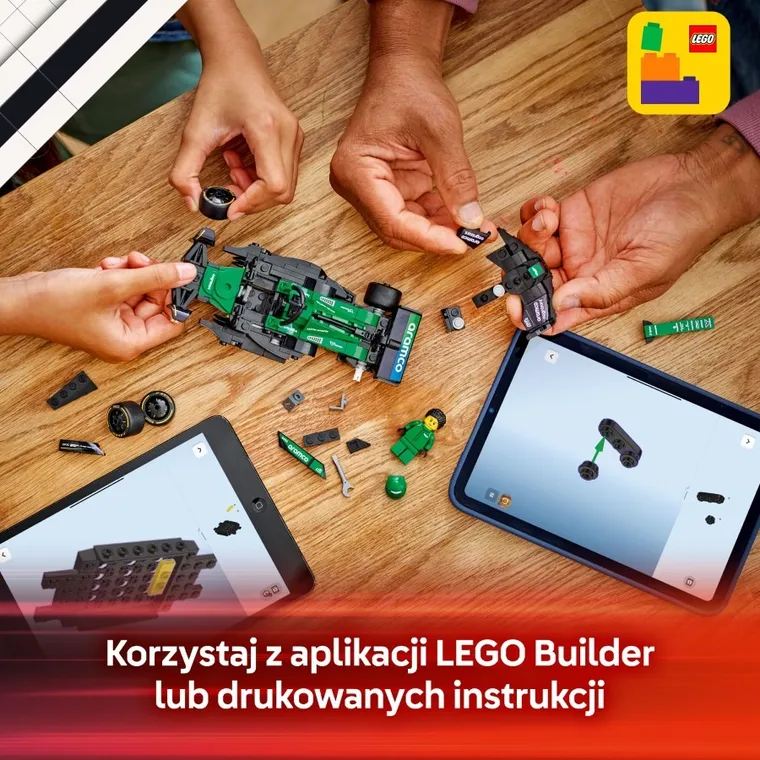 LEGO Speed Champions, Bolid F1 Aston Martin Aramco AMR24, 77245