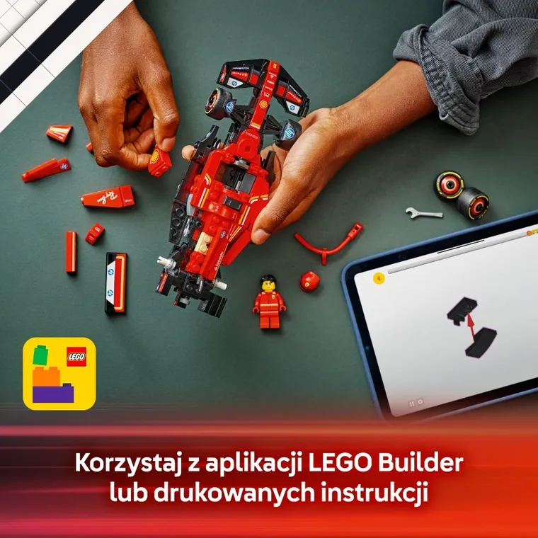 LEGO Speed Champions, Bolid F1 Ferrari SF-24, 77242