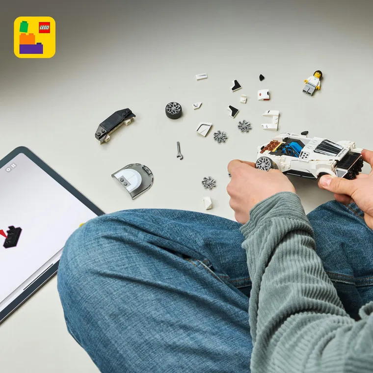 LEGO Speed Champions, Hipersamochód Bugatti Centodieci, 77240