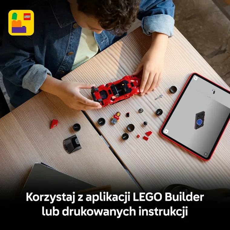 LEGO Speed Champions, Samochód sportowy Ferrari SF90 XX Stradale, 77254