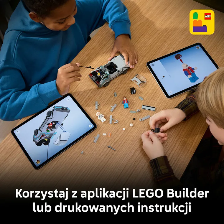 LEGO Speed Champions, Wehikuł czasu z Powrotu do przyszłości, 77256
