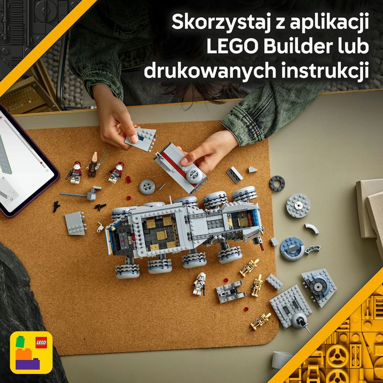 LEGO Star Wars, Czołg Republiki Juggernaut, 75413