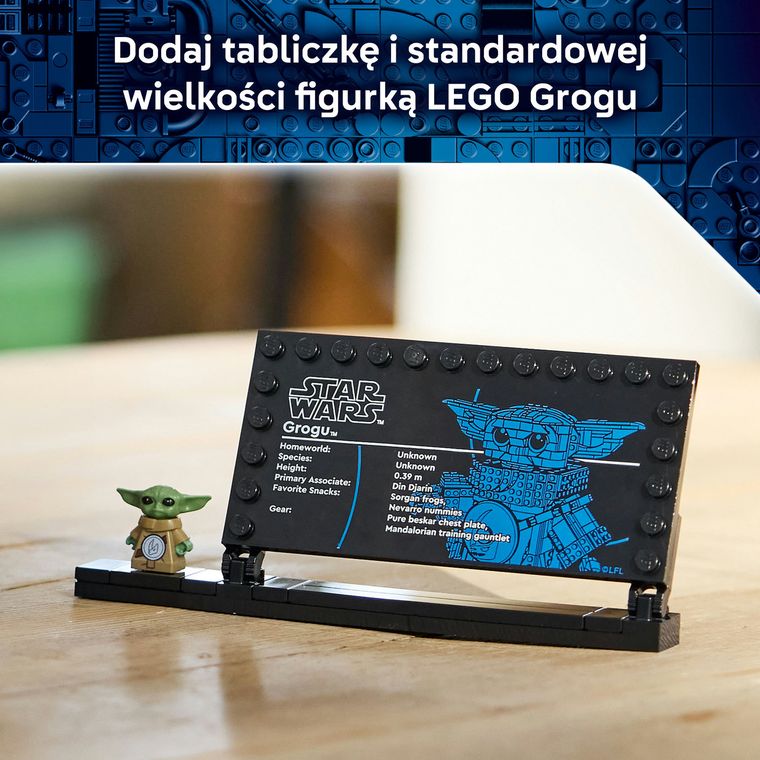 LEGO Star Wars, Grogu (uczeń Mandalorianina), 75446