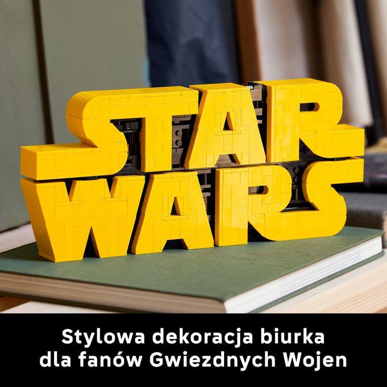 LEGO Star Wars, Logo Star Wars zbudowane z klocków, 75407