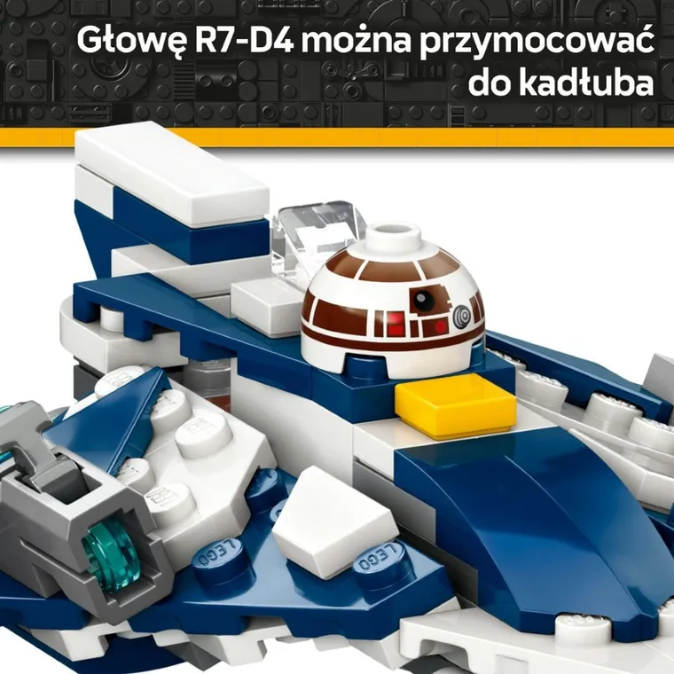 LEGO Star Wars, Mikromyśliwiec Jedi Plo Koona, 75400